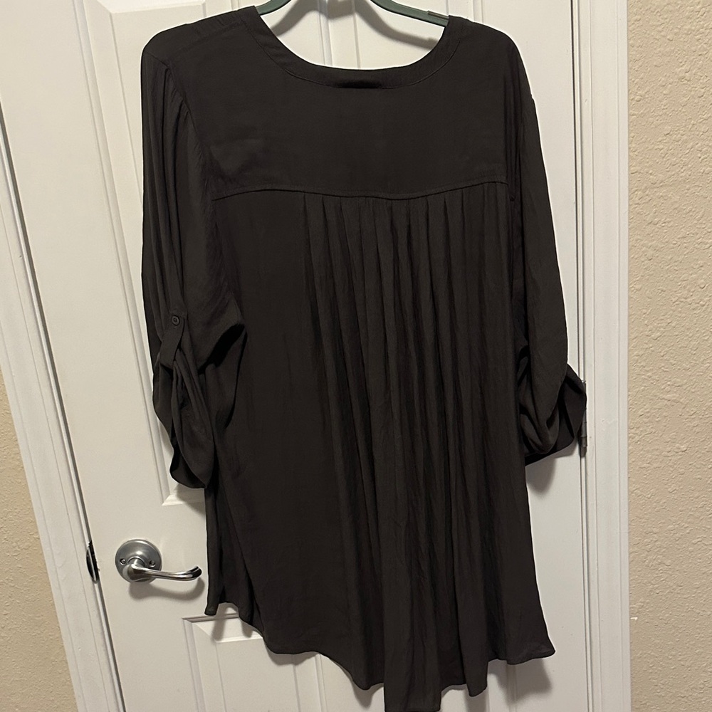 Torrid Charcoal Tunic Top - Picture 5 of 5